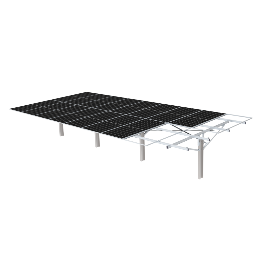 Single Post ground mount system