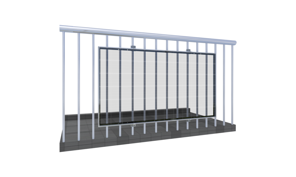 Fixed Balcony Solar Mounting System