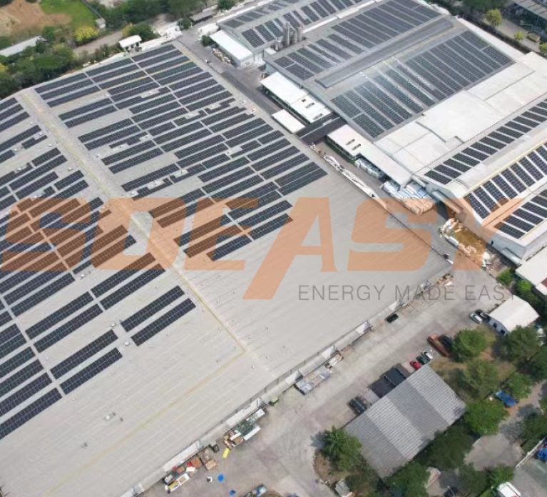 4.5MW rooftop mounting system