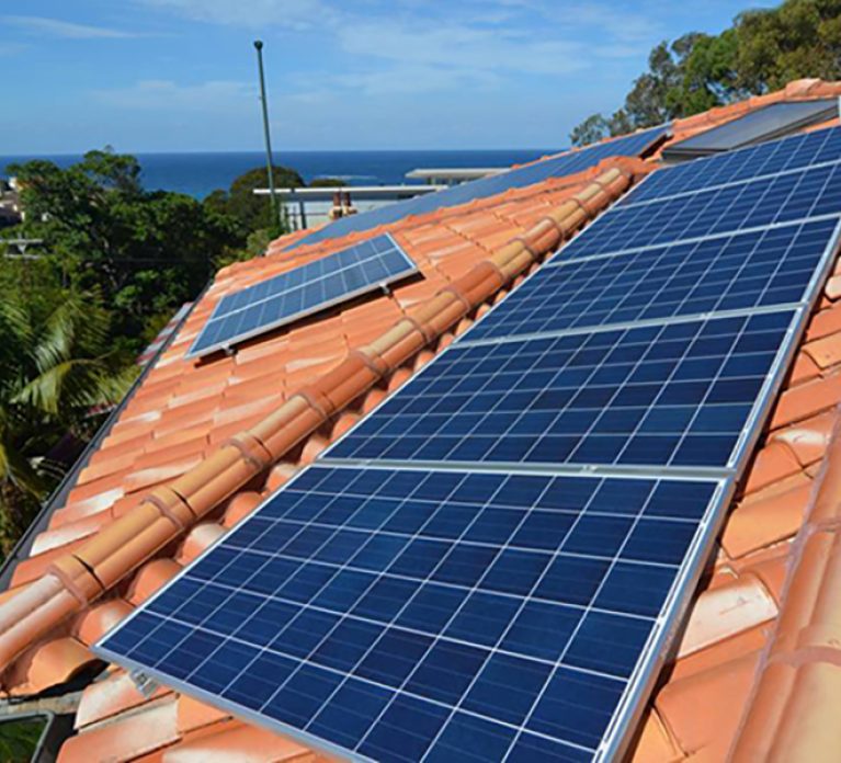 100KW rooftop mounting system