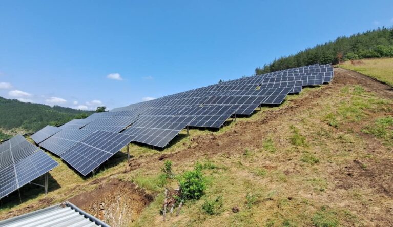 Slope Mountain Ground Solar Mounting System Slope Mountain Ground Solar Mounting System