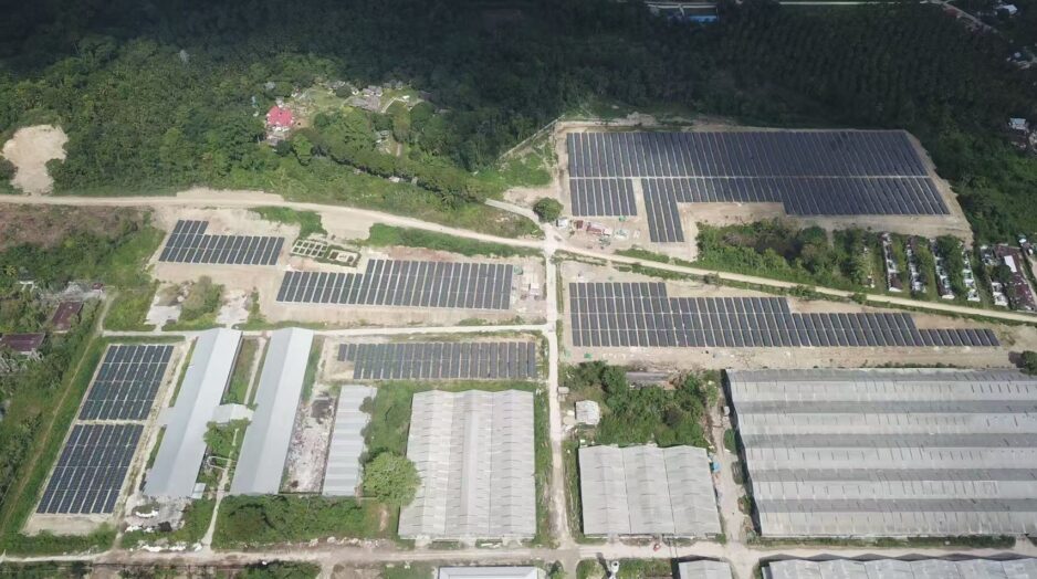 10MW ground mounting system