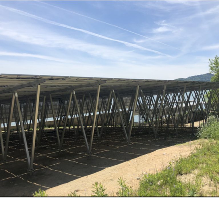 ground mounting system for farm