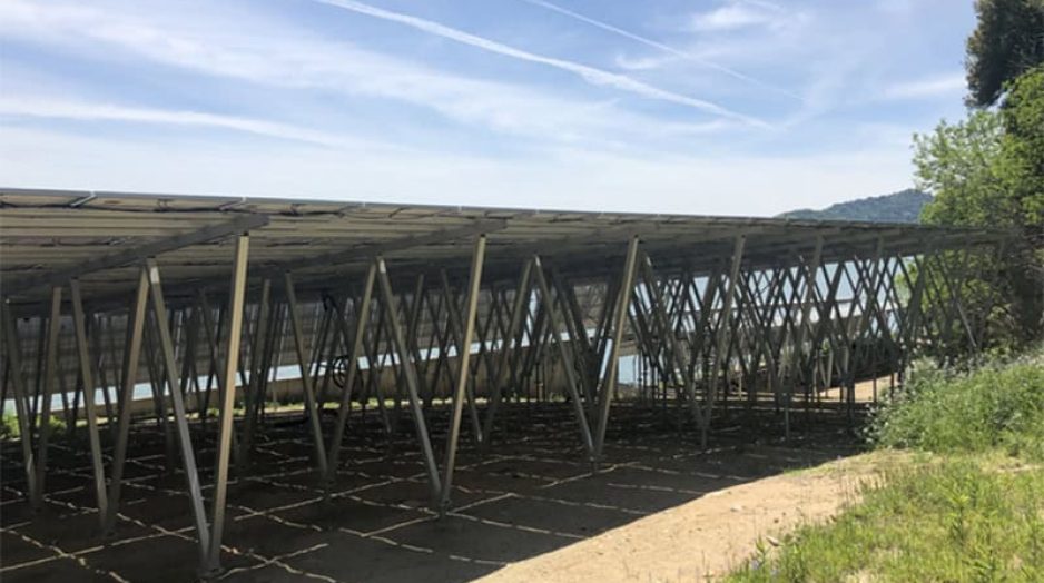 ground mounting system for farm