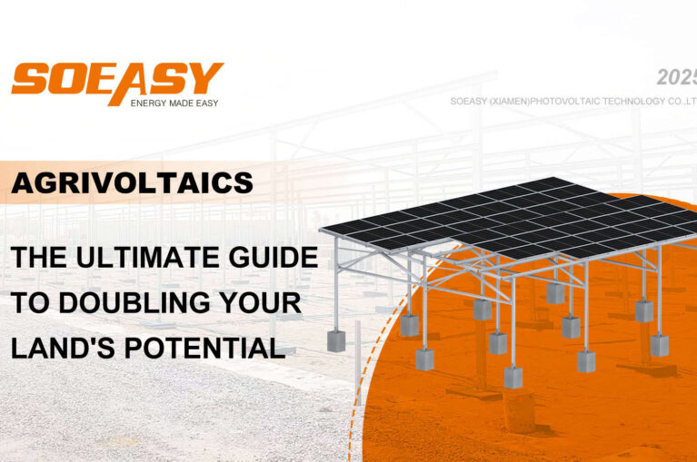 SOEASY Solar Agrivoltaic mounting systems
