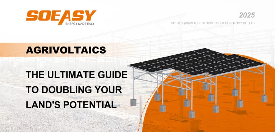SOEASY Solar Agrivoltaic mounting systems