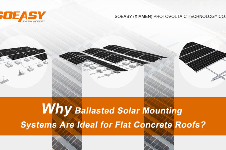 solar ballasted mounting solution
