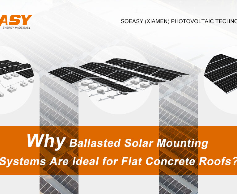 solar ballasted mounting solution