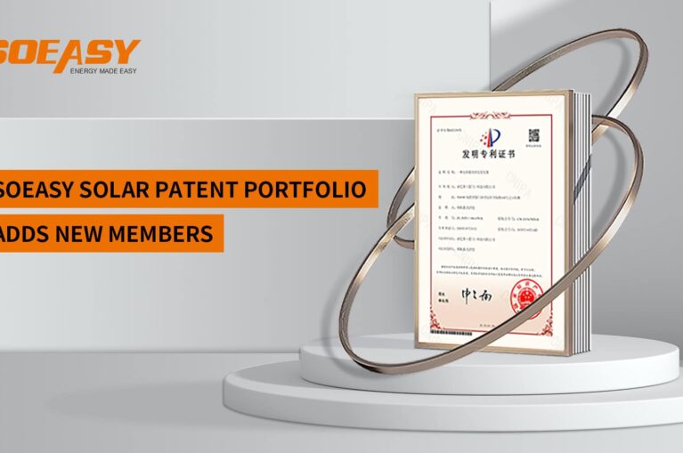 SOEASY SOLAR's new patent unveils an intelligent photovoltaic mounting system.