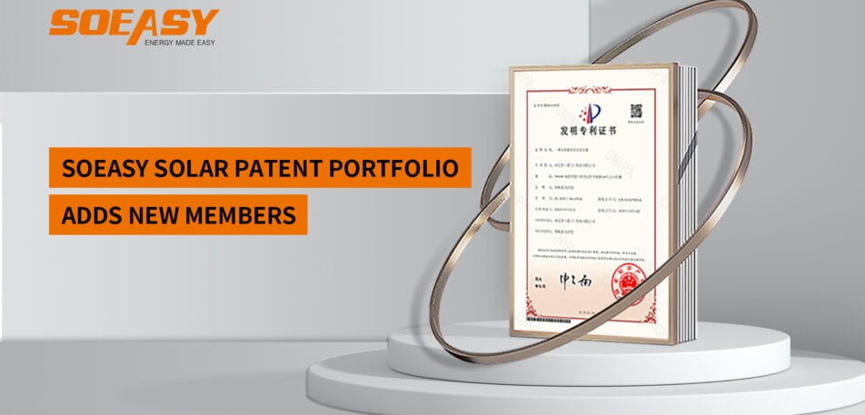 SOEASY SOLAR's new patent unveils an intelligent photovoltaic mounting system.