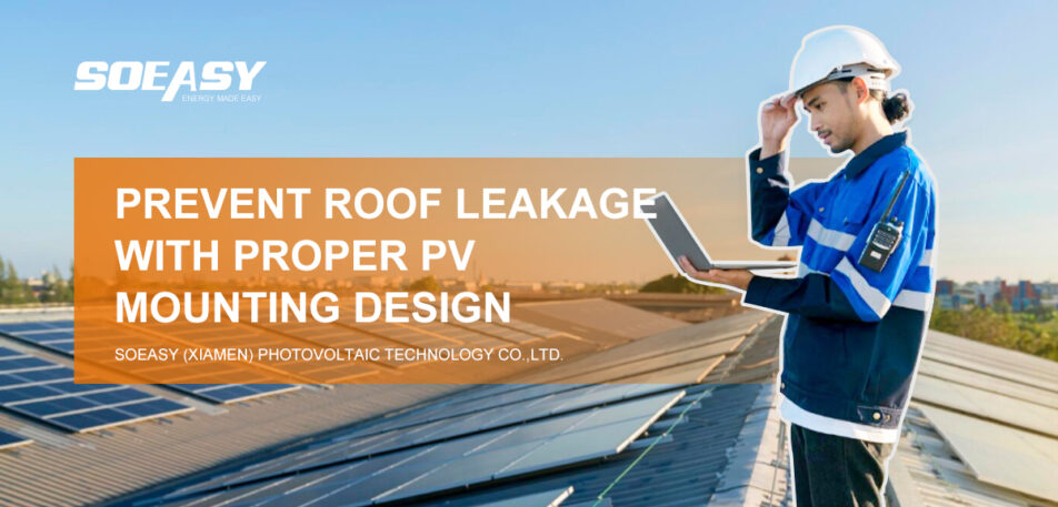 rooftop solar mounting waterproofing
