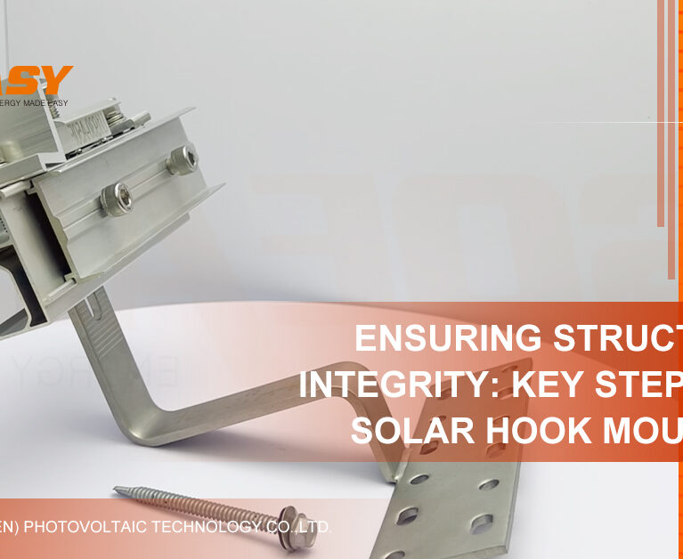 solar hook mounting