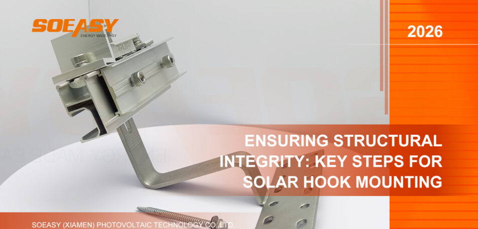 solar hook mounting