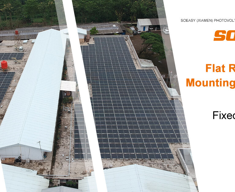 solar mounting solution for flat roof