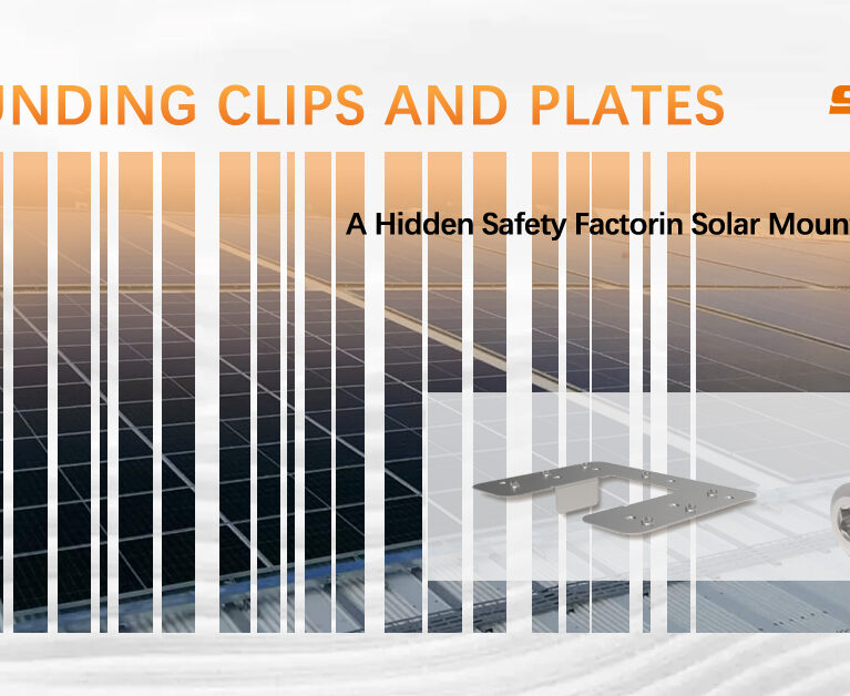 grounding clip and grounding plate