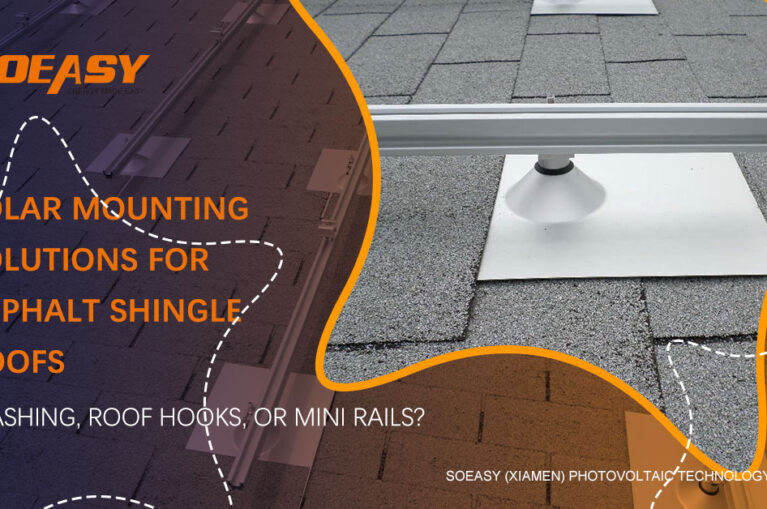 solar solution for asphalt shingle roofs