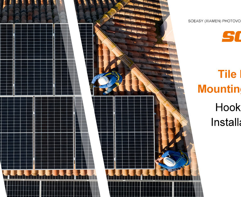 Tile roof solar mounting