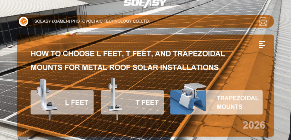 solar roof accessory for metal roof