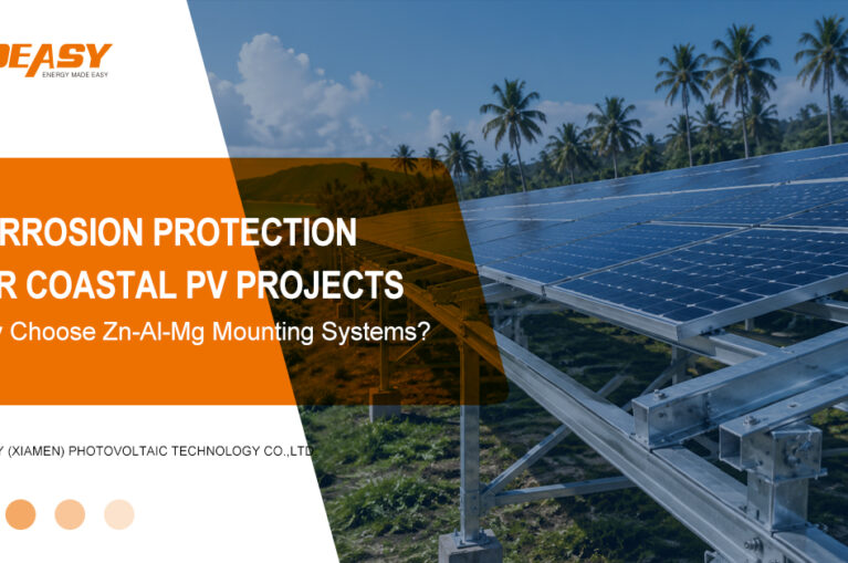 Zn-Al-Mg Mounting Systems