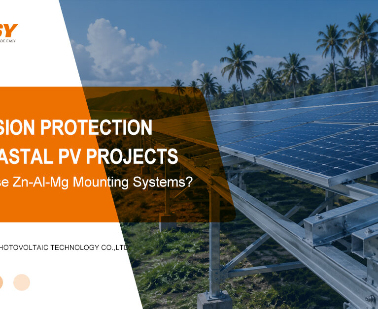 Zn-Al-Mg Mounting Systems