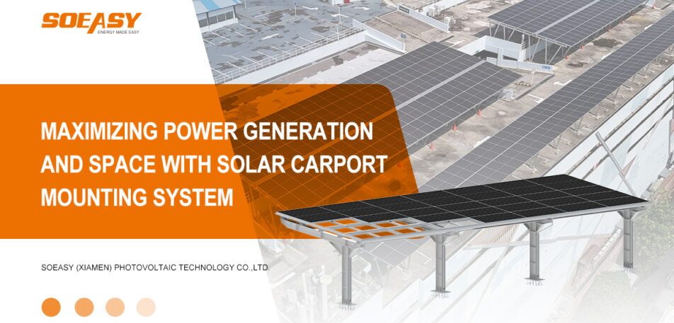 solar carport mounting system