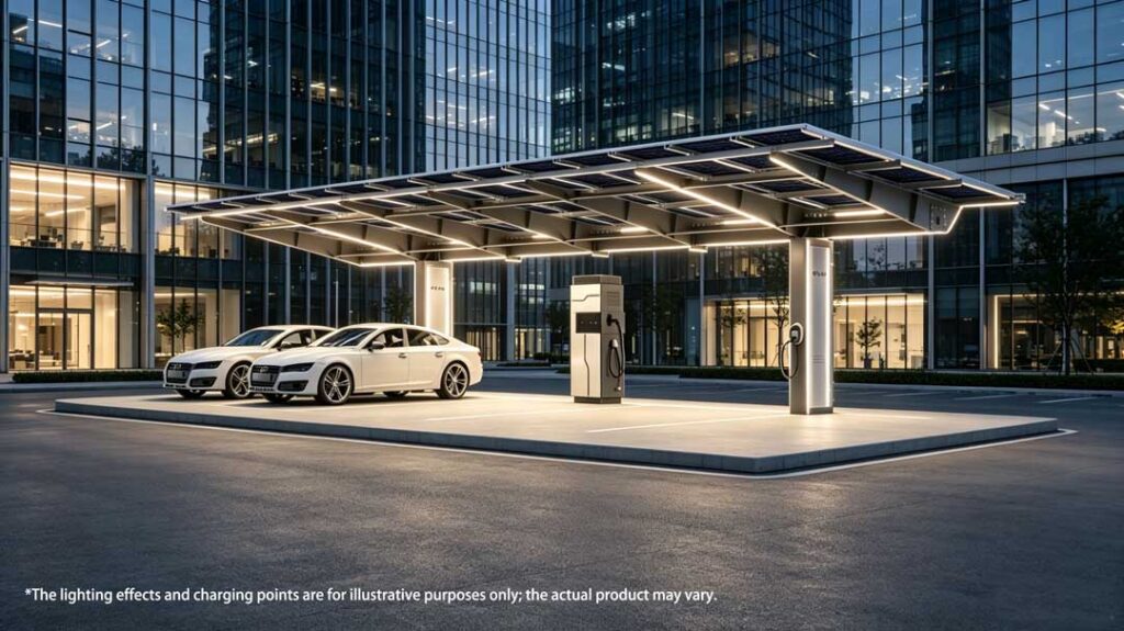 SMART solar carport