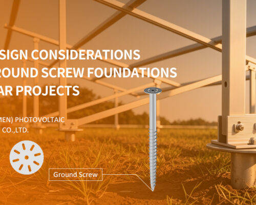 Ground Screw Foundations in Solar Projects