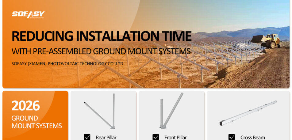 pre-assembled ground mount systems