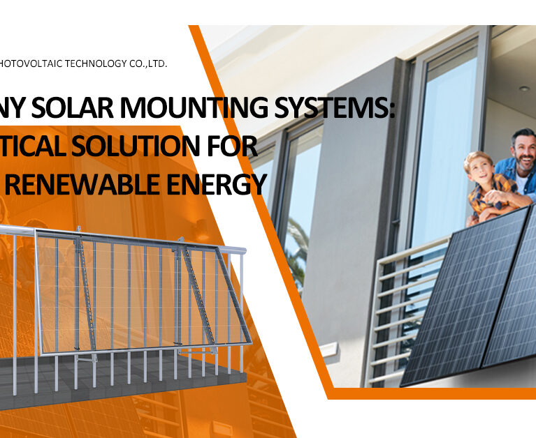 Balcony solar mounting systems