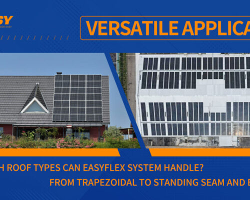 EasyFlex solar mounting system application