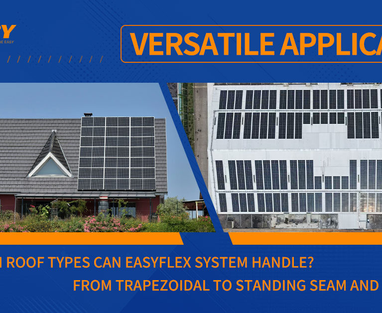 EasyFlex solar mounting system application