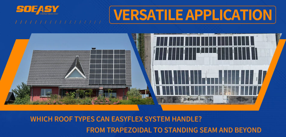 EasyFlex solar mounting system application