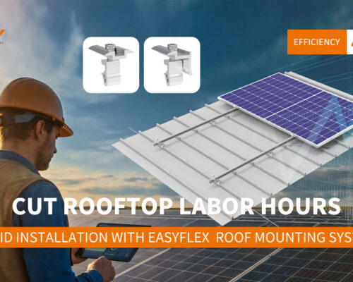 Cut Rooftop Labor Hours: Rapid Installation with EASYFLEX  Roof Mounting System