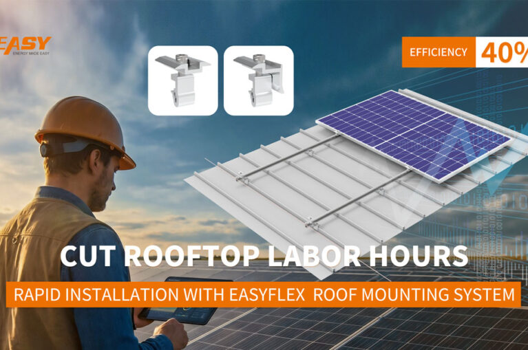 Cut Rooftop Labor Hours: Rapid Installation with EASYFLEX  Roof Mounting System