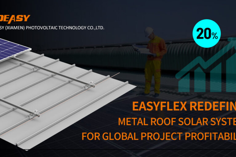 EASYFLEX Redefines Metal Roof Solar Systems
