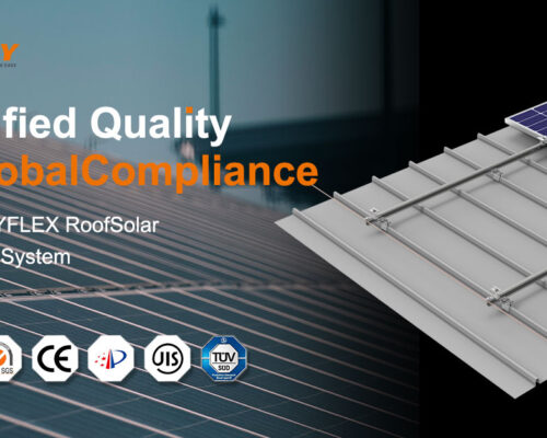 Certified solar panel mounting brackets